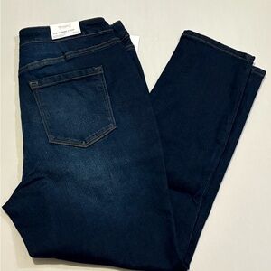 NWT Skinnygirl ‘The Skinny’ Crop Pull-On Mid-Rise Stretch Jeans Size 12T